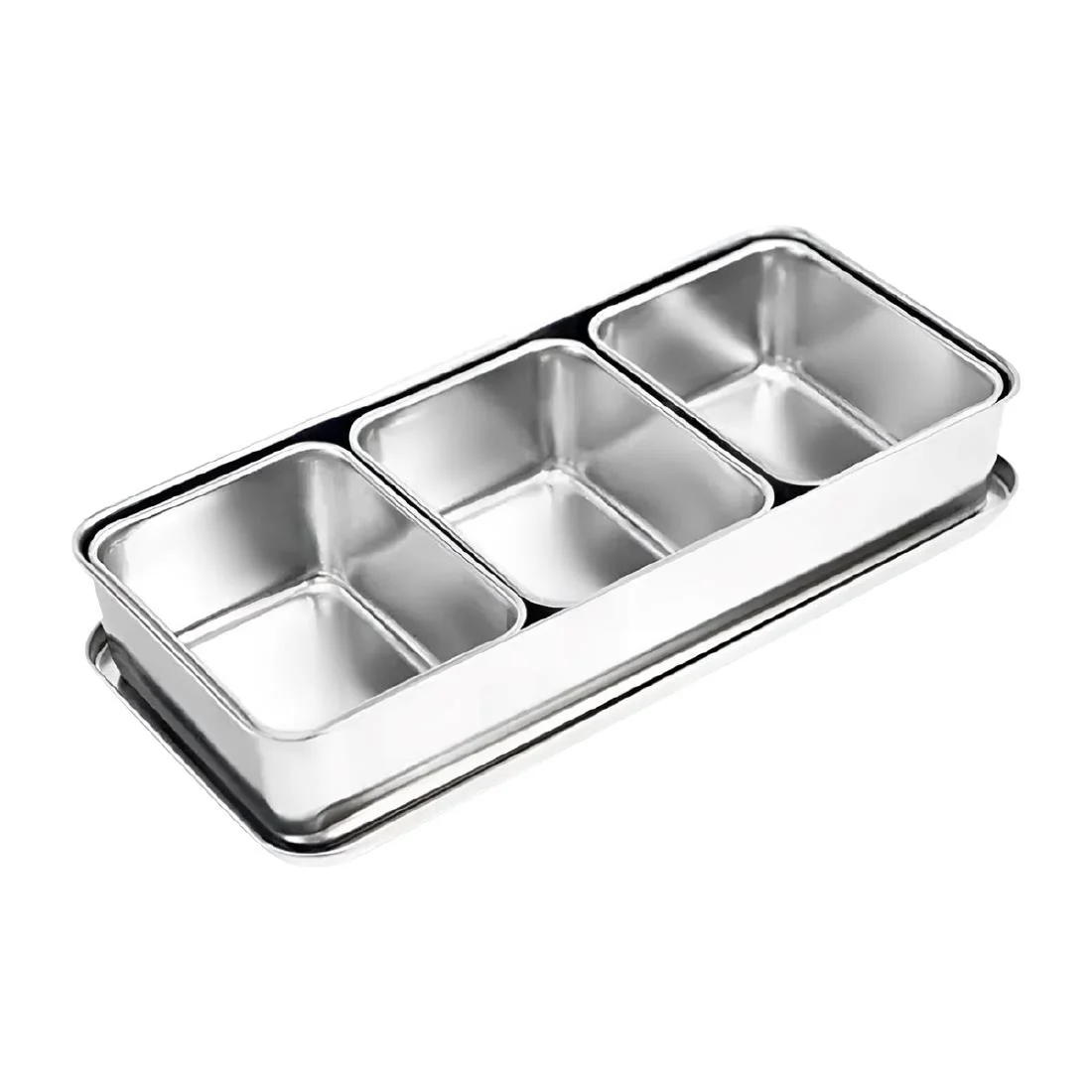 Clover Japanese Yakumi Pan Condiment Holder with 3 Large Inserts - Image 2