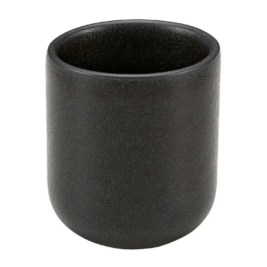 Bauscher Elements Black Espresso Cups 100ml (6 Pack)