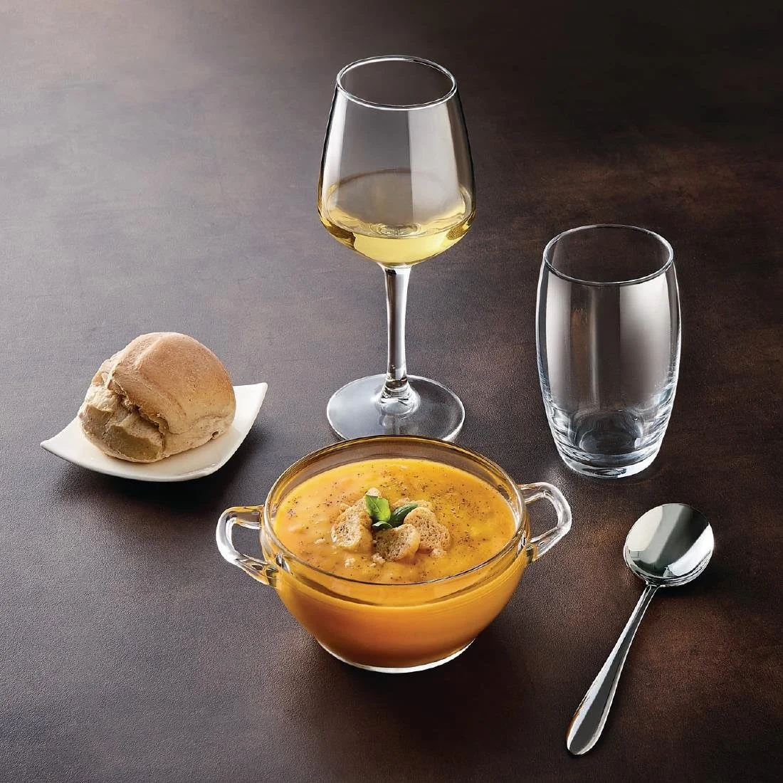 Arcoroc Lineal Wine Glasses 250ml LUKCA-NI at 175ml (24 Pack) - Image 4