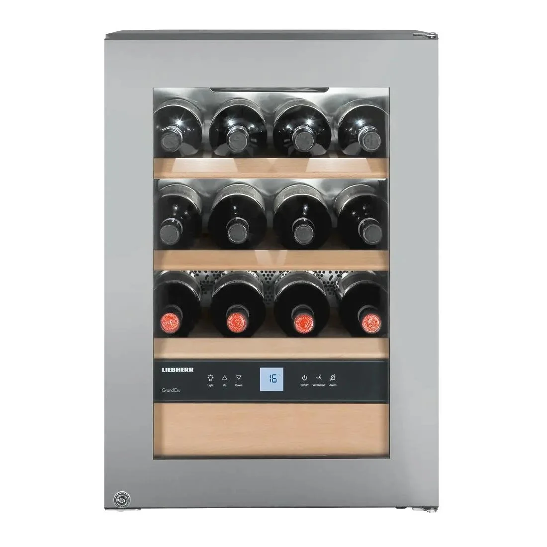 Liebherr WKES 653 Stainless Steel Undercounter Wine Cooler 48Ltr - Image 2