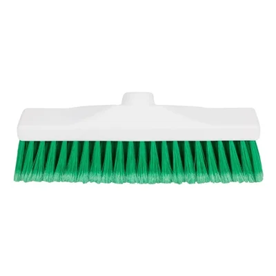 Jantex Soft Hygiene Broom Head Green 300mm - Image 1