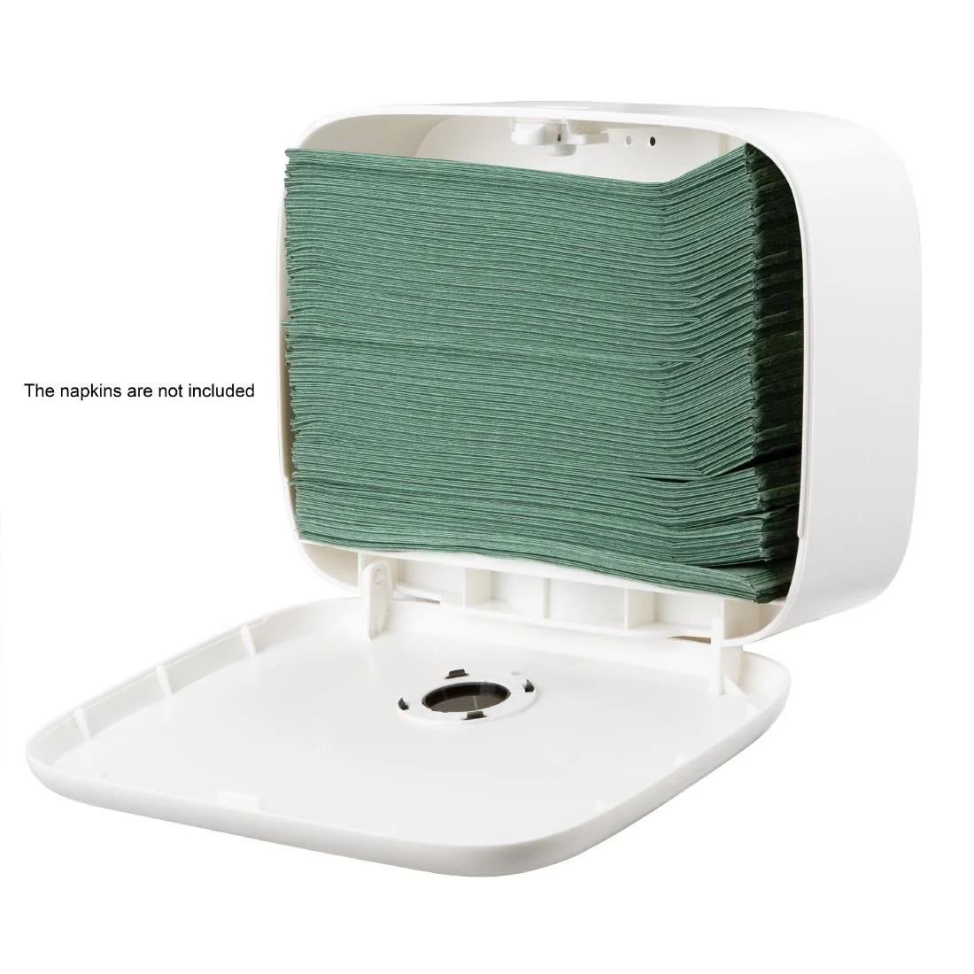 Jantex Hand Towel Dispenser Slim White - Image 3