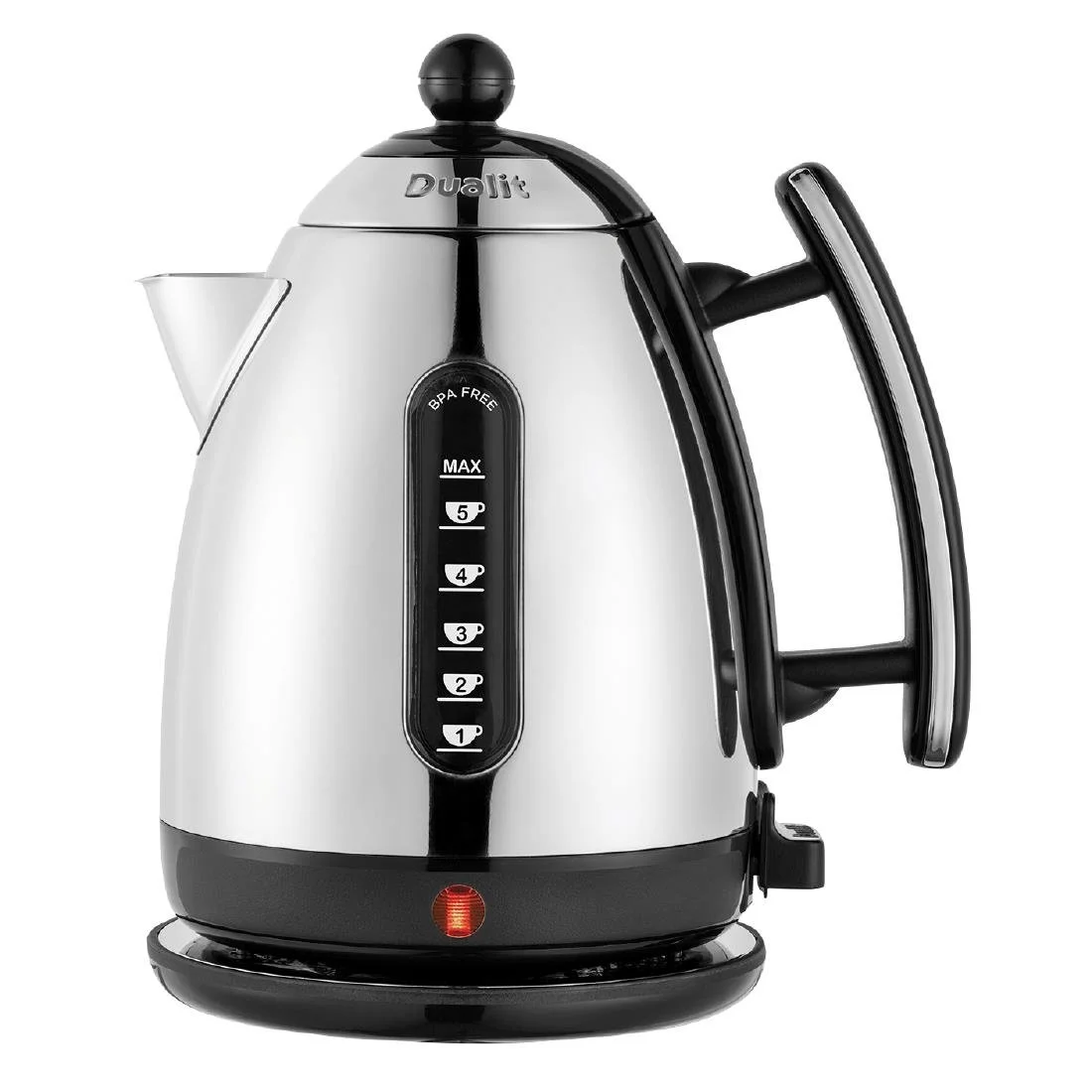 Dualit Lite Jug Kettle Black/Polished - Image 1