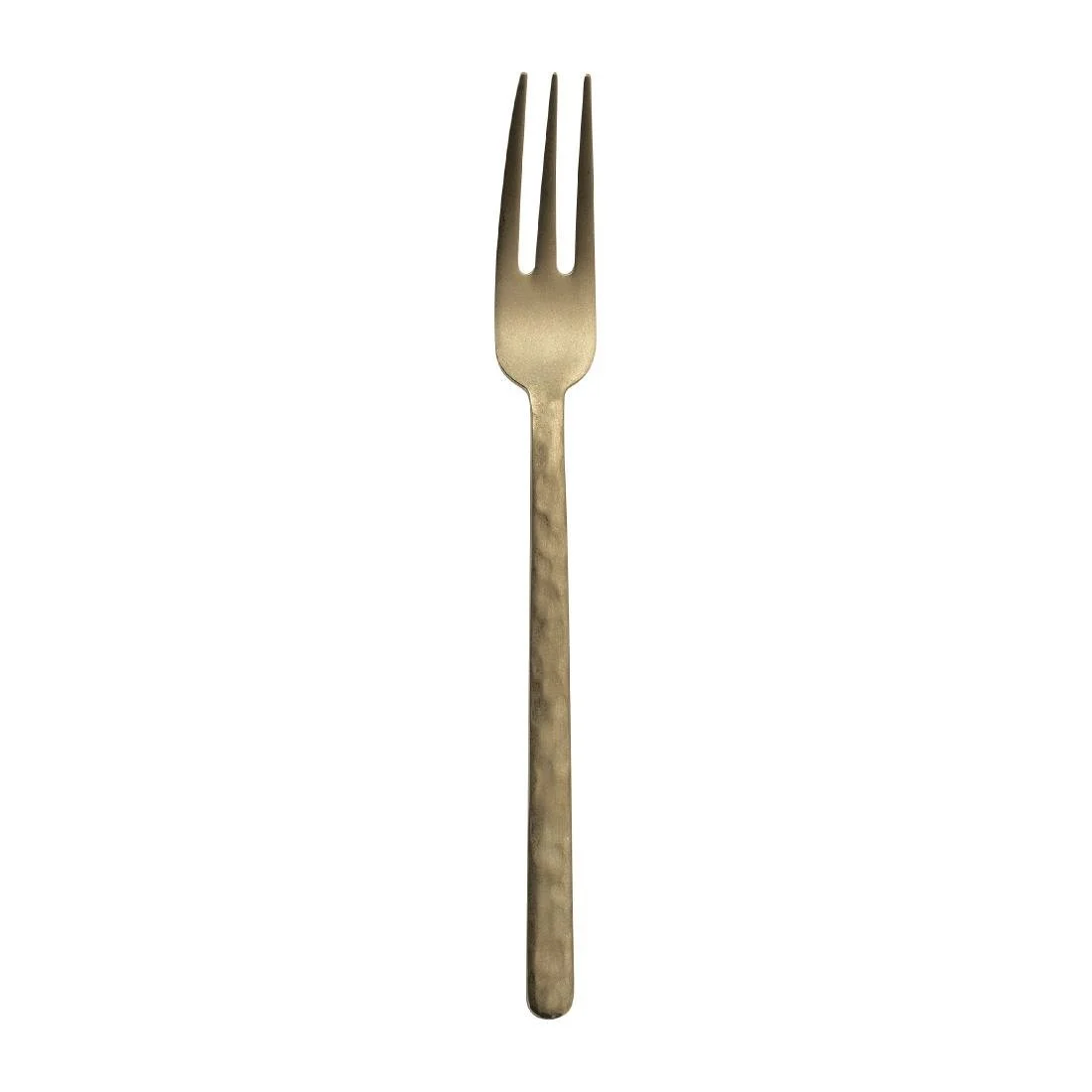 Comas Kodai Vintage Gold 3-Prong XL Table Forks (12 Pack) - Image 1