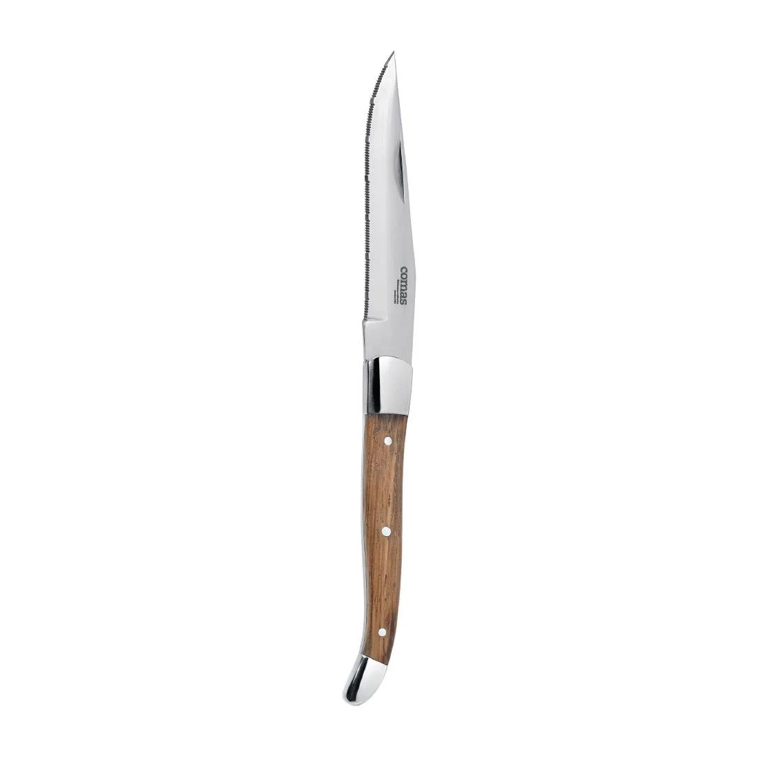 Comas Alps Pakka Wood Steak Knives (6 Pack) - Image 1