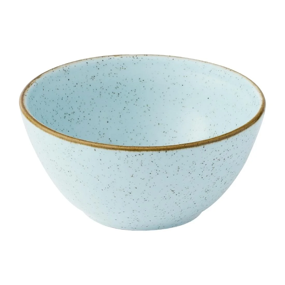 Churchill Stonecast Duck Egg Blue Snack Bowls 400ml (12 Pack) - Image 1