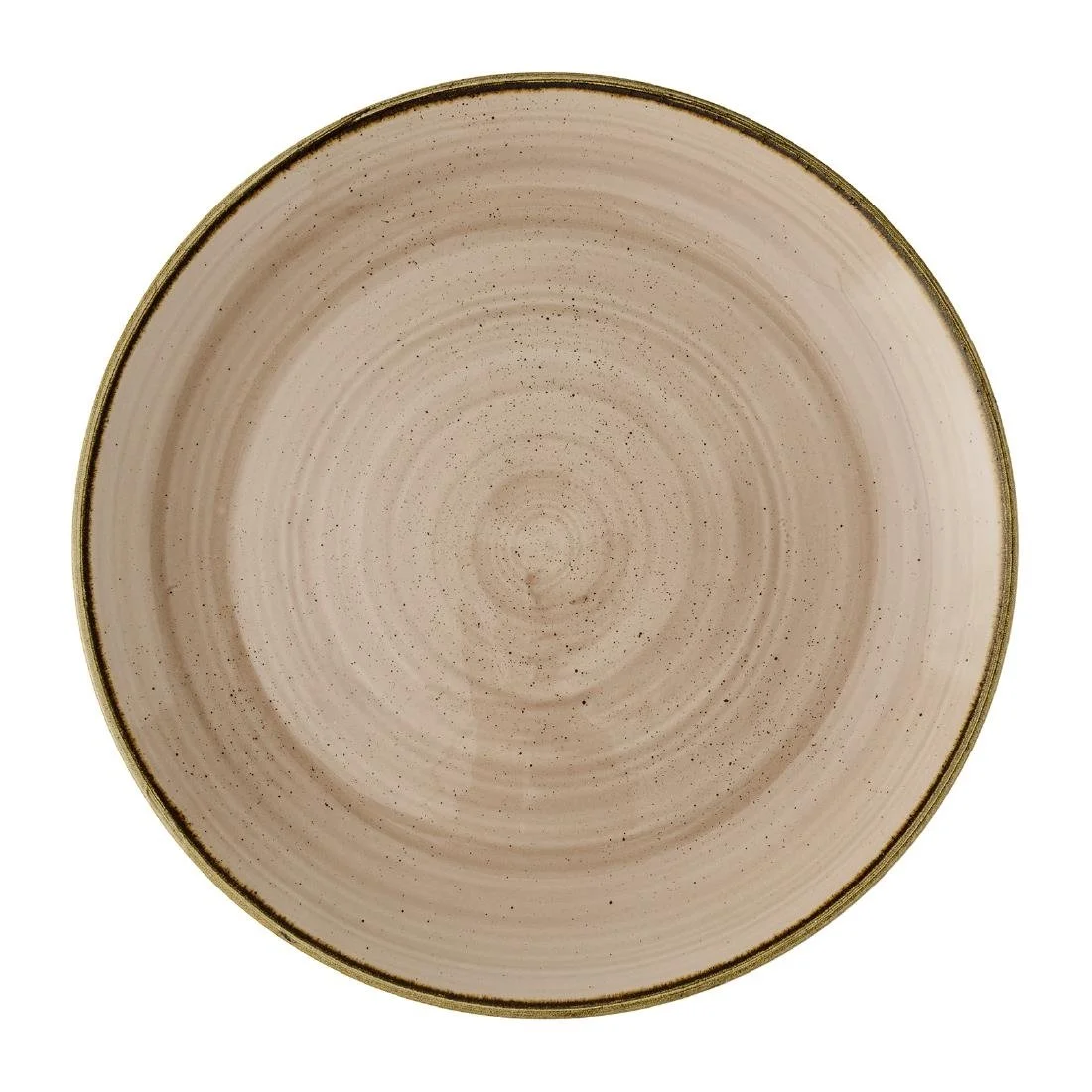 Churchill Stonecast Truffle Evolve Coupe Plates 260mm (12 Pack) - Image 1