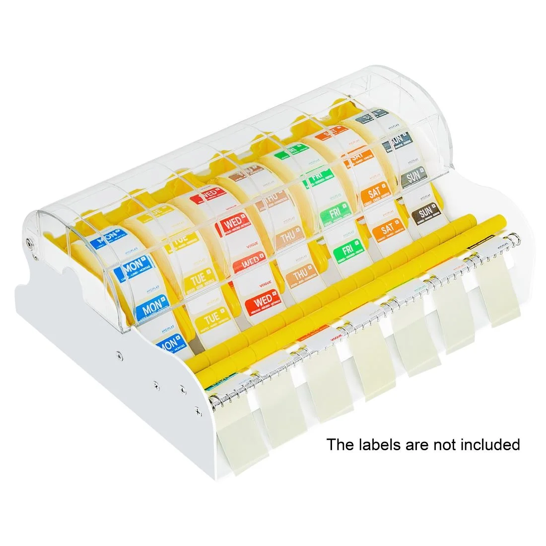 Hygiplas 1" Multi Label Metal Dispenser - Image 5