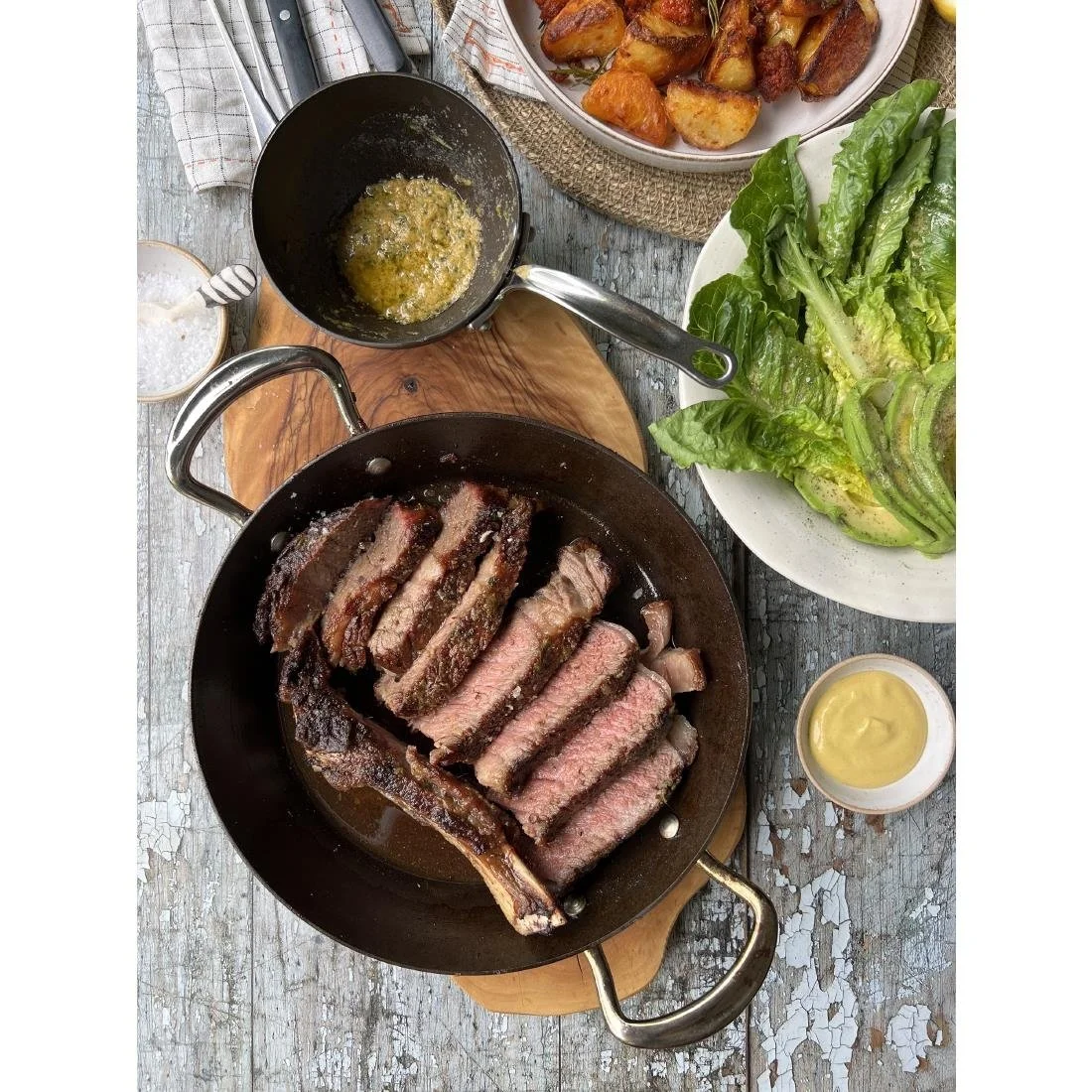 Samuel Groves Cast Iron Double Handle Square Grill Pan 26cm - Image 4