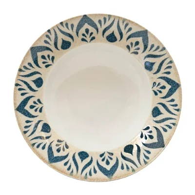 Artis Saturnia Napoli Pasta Bowls Blue 265mm (6 Pack) - Image 1