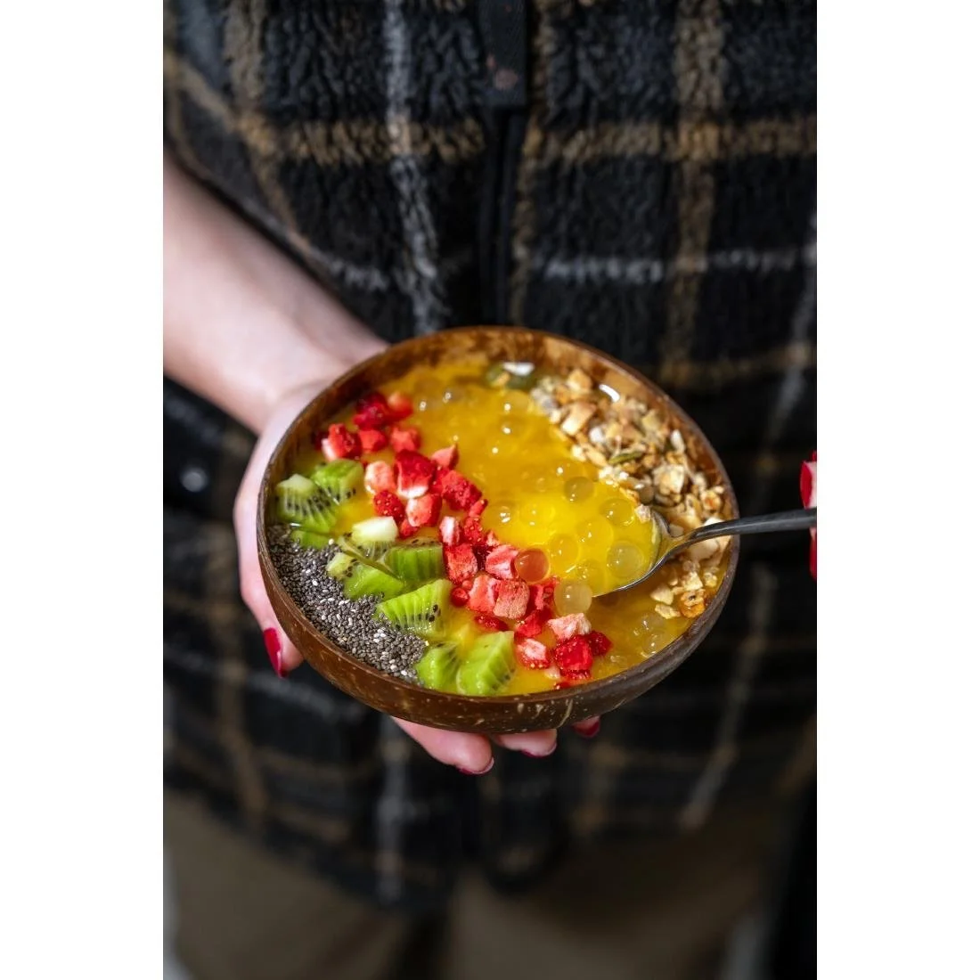 Simply Freeze Dried Strawberry Topping 130g - Image 2