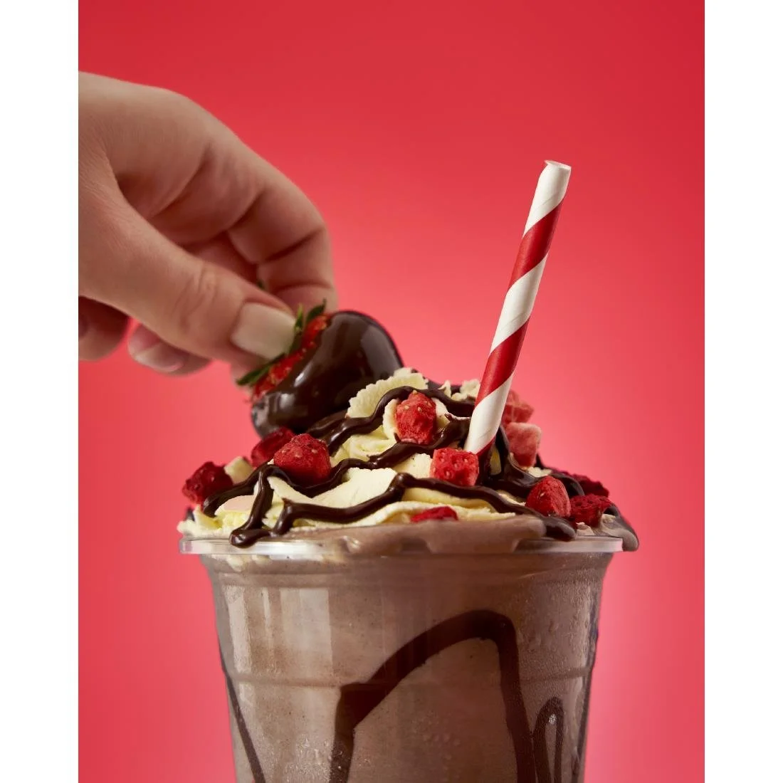 Simply Freeze Dried Strawberry Topping 130g - Image 4