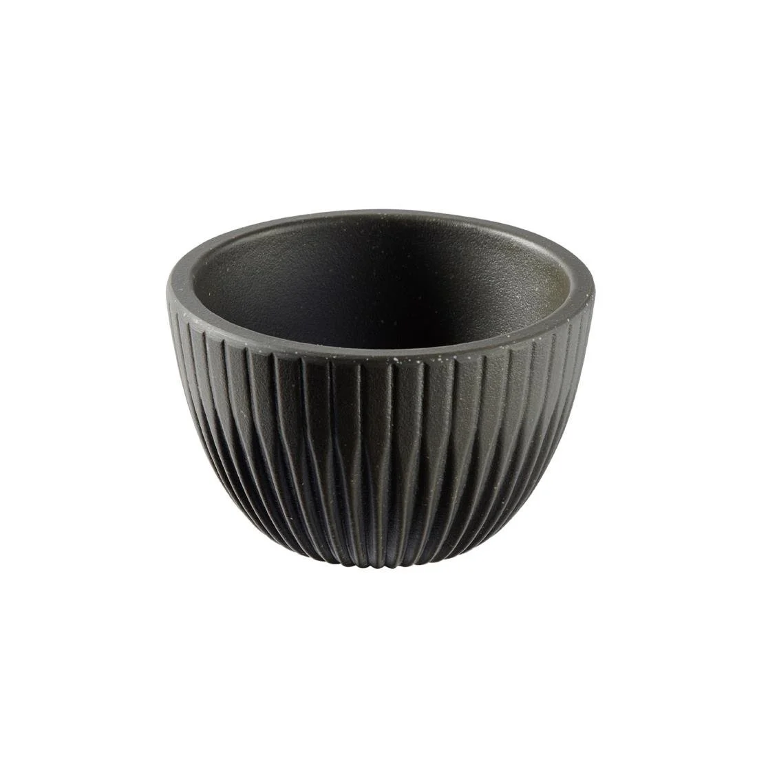 APS Lineo Dip Bowls Brown 30ml (6 Pack) - Image 1