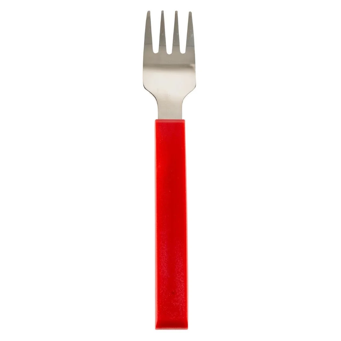 Amefa Select Straight Dessert Forks Red (12 Pack) - Image 2