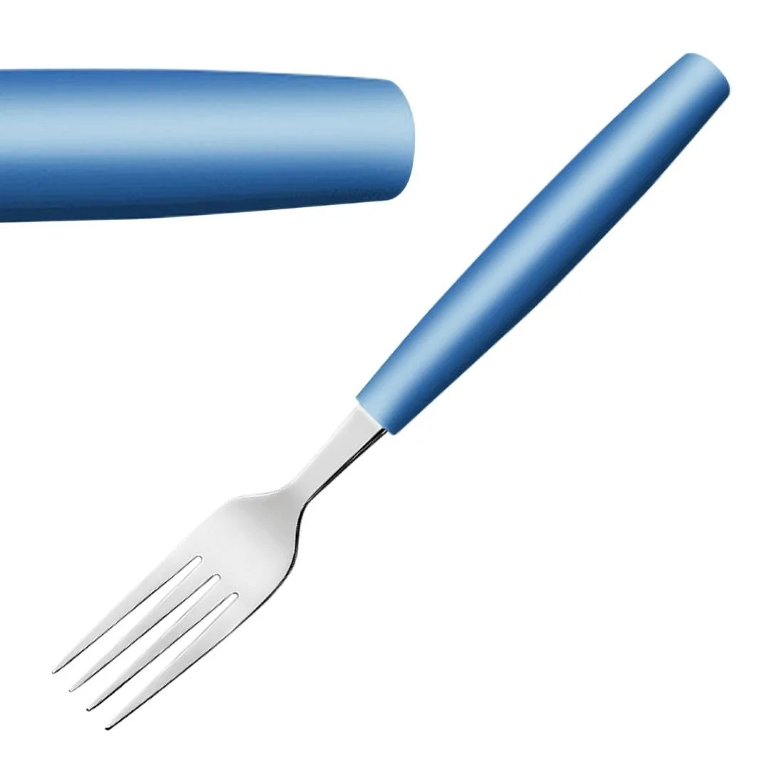 Amefa PIXEL Table Forks Blue (12 Pack) - Image 1