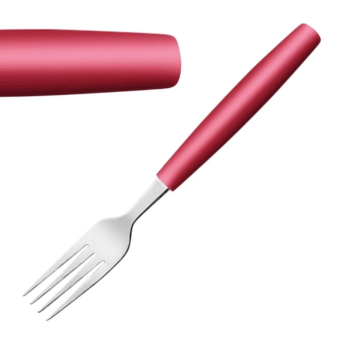 Amefa PIXEL Table Forks Red (12 Pack) - Image 1