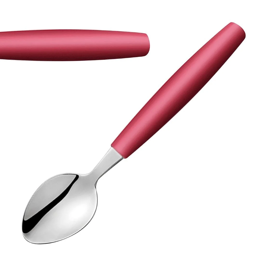 Amefa PIXEL Medium Teaspoons Red (12 Pack) - Image 1