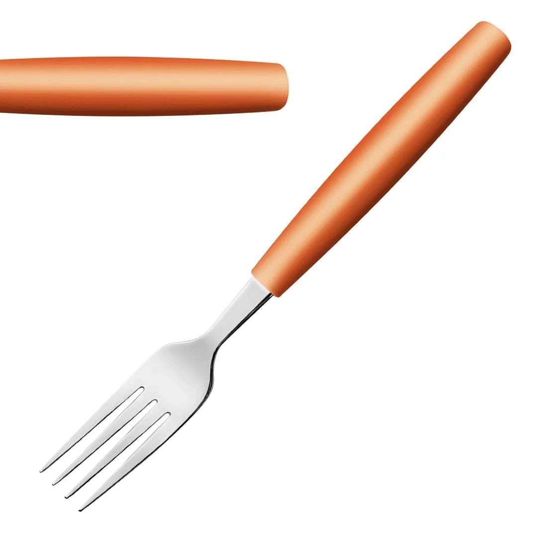 Amefa PIXEL Table Forks Orange (12 Pack) - Image 1