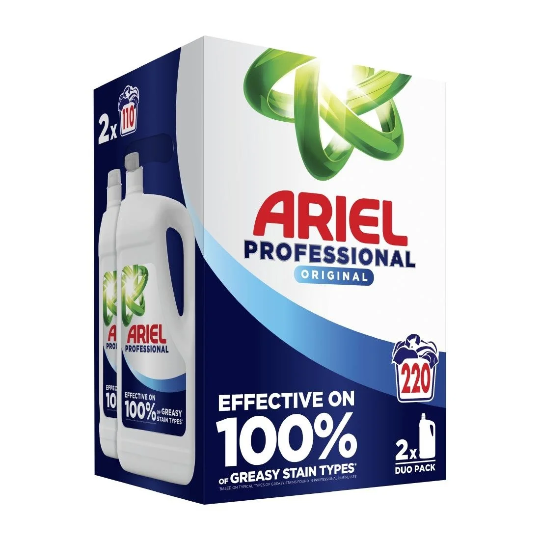 Ariel Professional Original Liquid Duo Pack 110 Washes 4.95Ltr (2 Pack) - Image 2