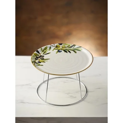 Artis Saturnia Napoli Pizza Plates Olive 310mm (6 Pack) - Image 1