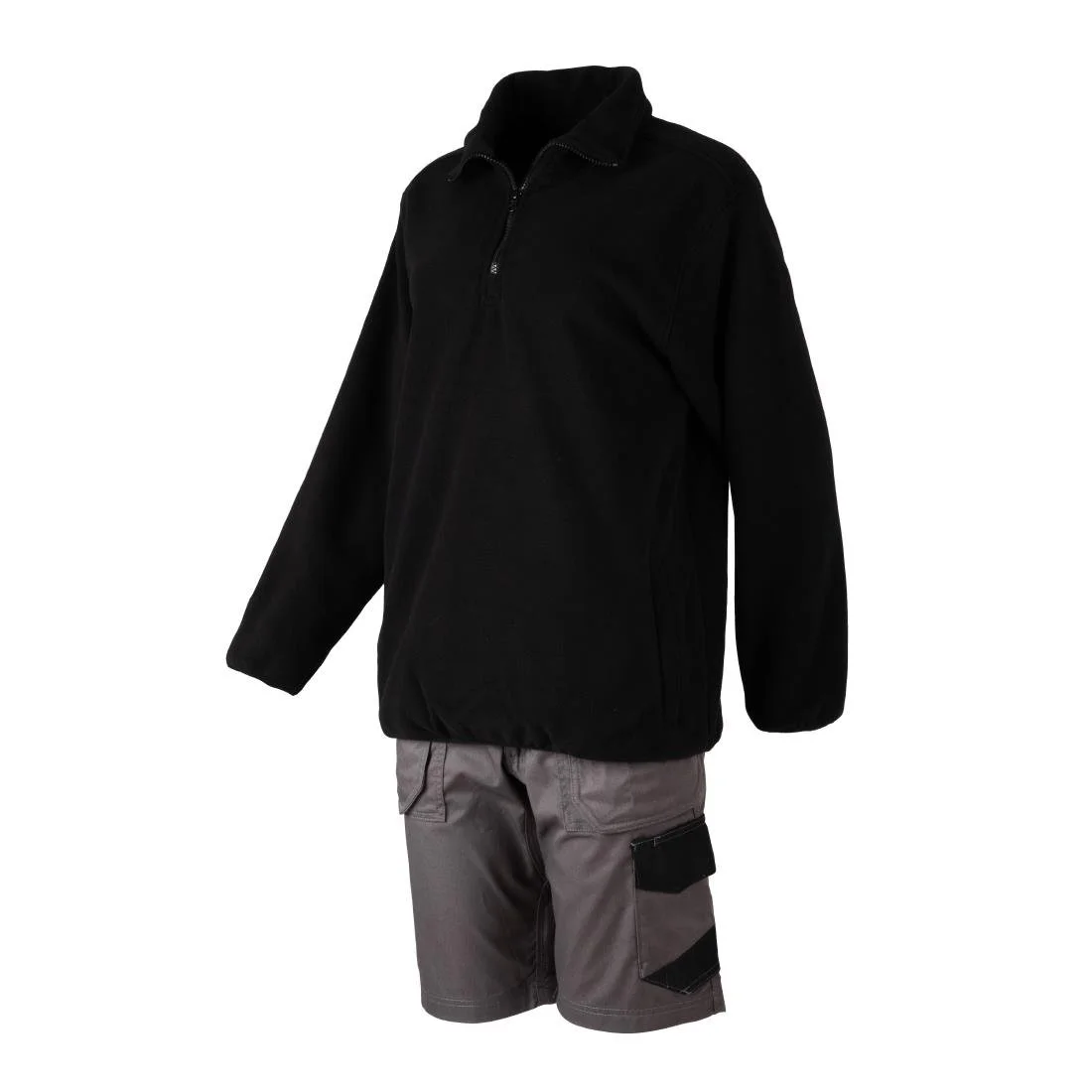 Endurance 1/4 Zip Micro Fleece Black - Image 2