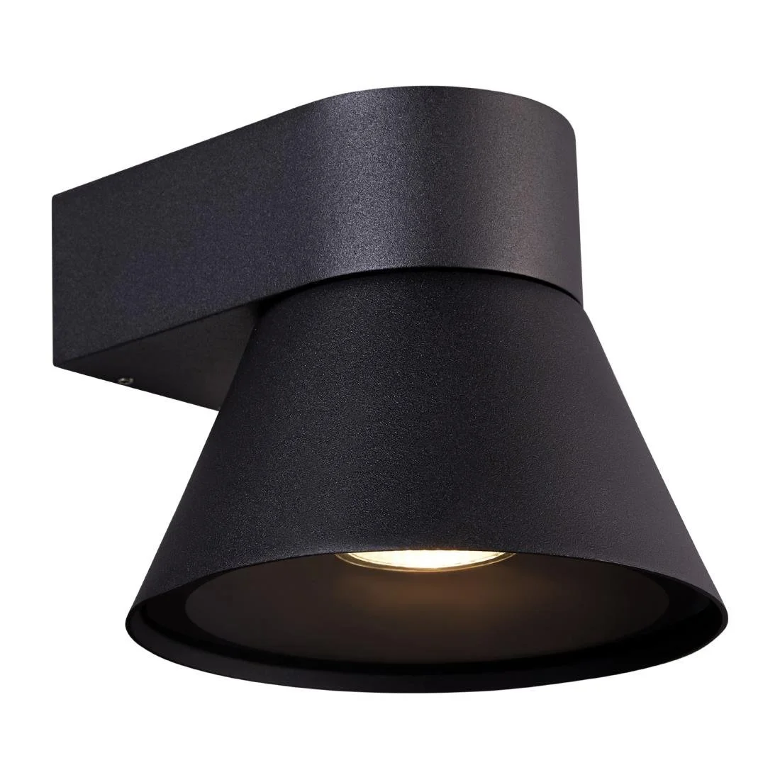 Nordlux Kyklop Cone Outdoor Wall Light Black - Image 1