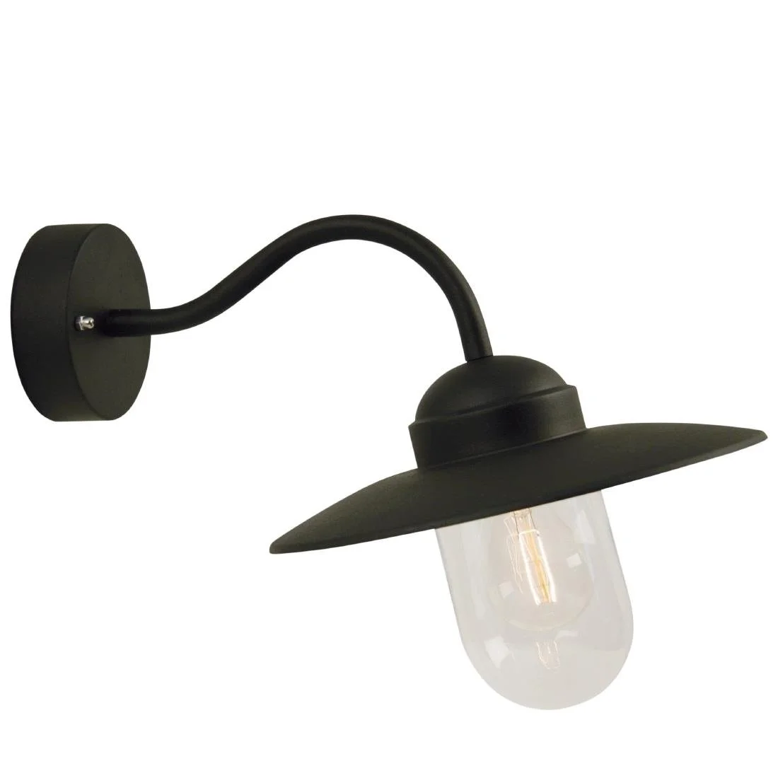 Nordlux Luxembourg Outdoor Wall Light Black - Image 1