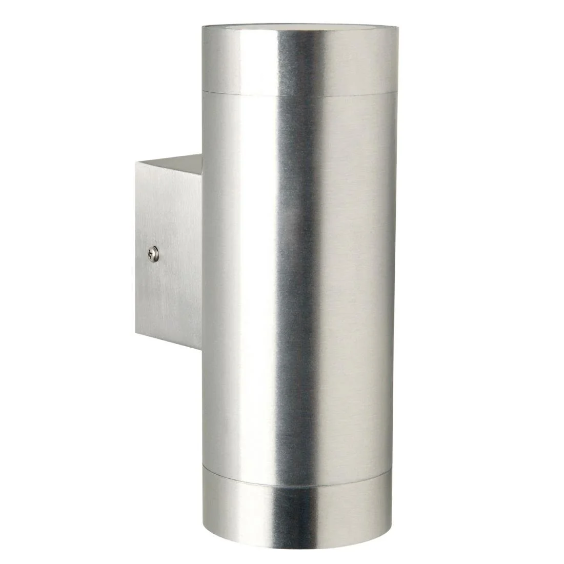 Nordlux Tin Maxi Double Outdoor Wall Light Aluminium - Image 1