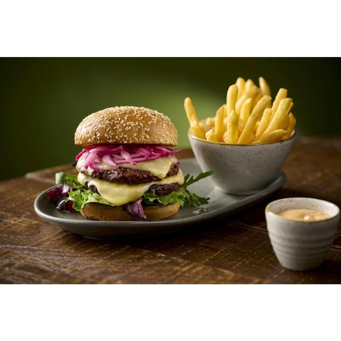 Churchill Stonecast Natural Organic Deep Bowls Barley White 250mm (6 Pack) - Image 8