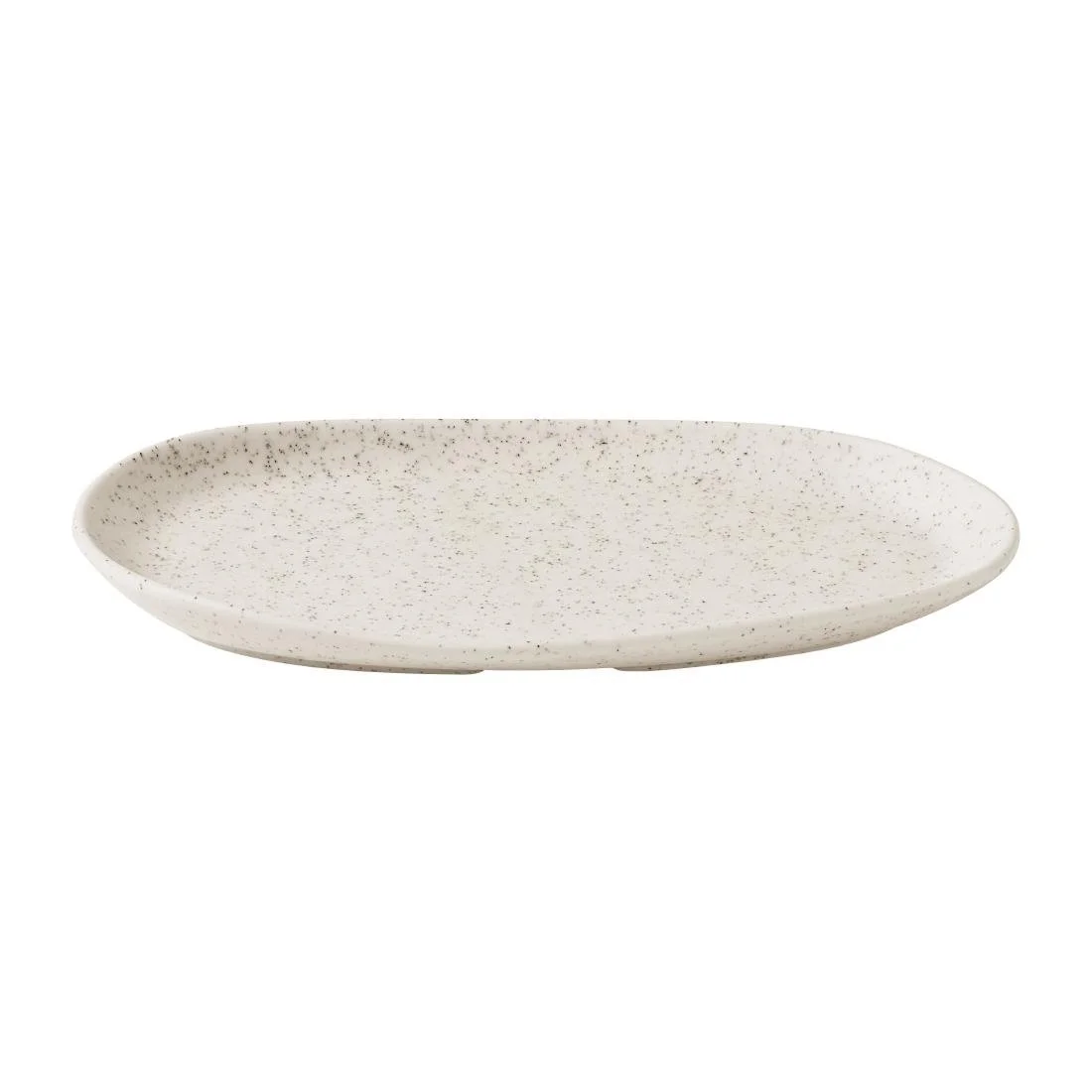 Churchill Stonecast Natural Organic Platters Barley White 260x150mm (6 Pack) - Image 2