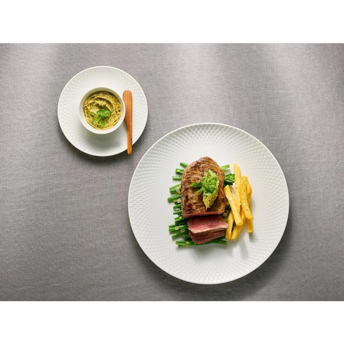 Bauscher Purity Reflections Coupe Plates 160mm (12 Pack) - Image 2