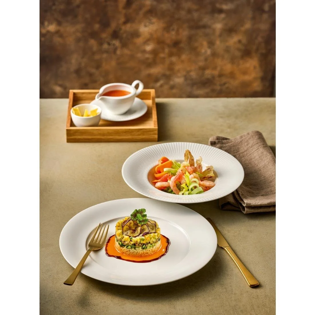 Schönwald Vibes Rimmed Plates 230mm (6 Pack) - Image 3