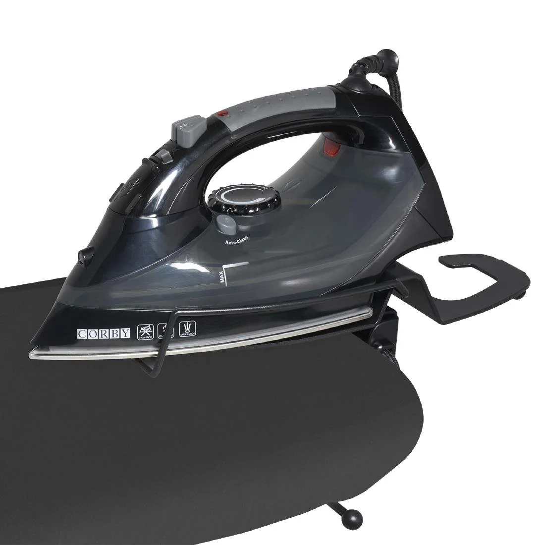 Corby Oxford Premium Ironing Centre Dark Grey - Image 4