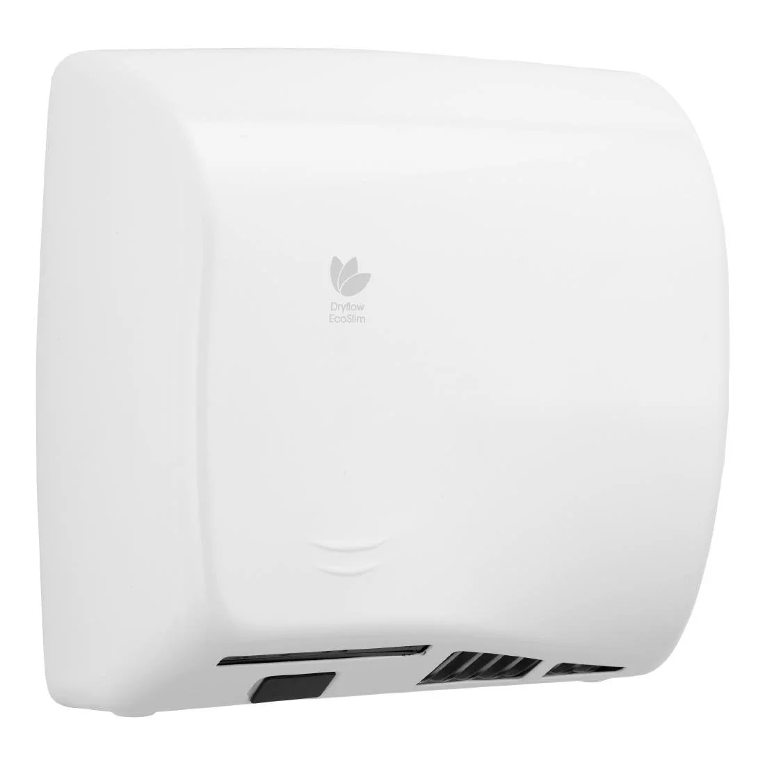 Dryflow EcoSlim HEPA Hand Dryer with Ioniser White DFES01W - Image 1