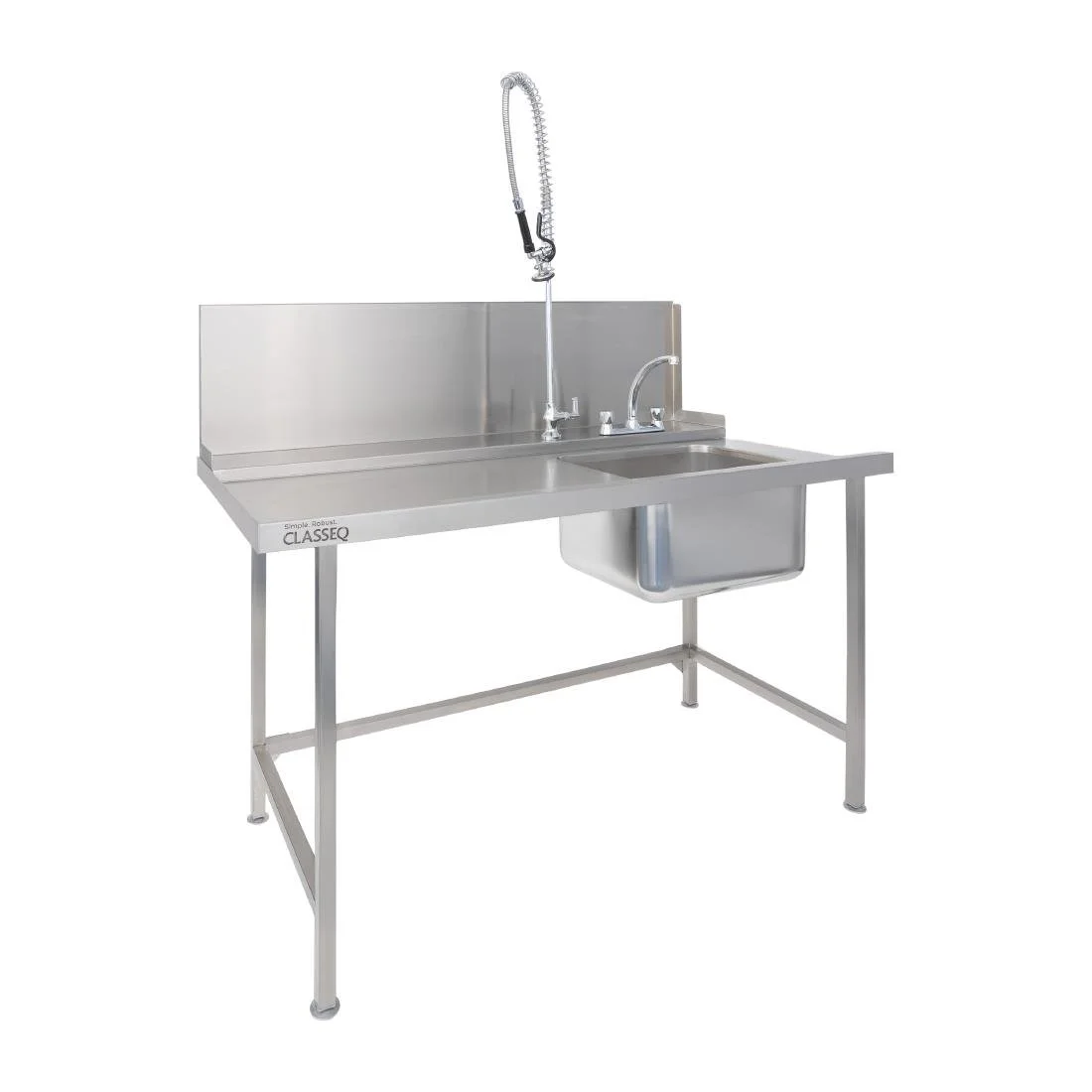 Classeq Right Hand Long Inlet Table 1500mm - Image 1