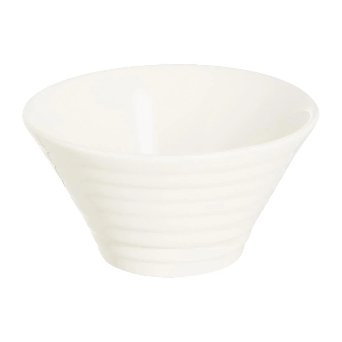 Arcoroc Appetizer Spiral Dishes White 85mm (24 Pack) - Image 1