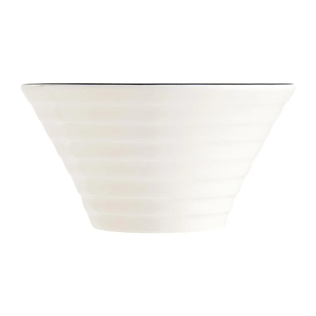 Arcoroc Appetizer Spiral Dishes Black Line 85mm (24 Pack) - Image 3