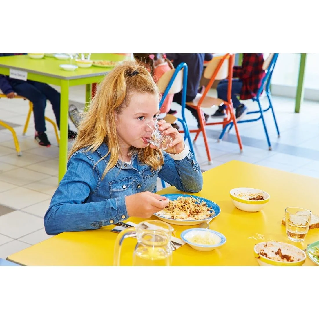 Arcoroc Brush Rim Bowls Blue 120mm (36 Pack) - Image 4