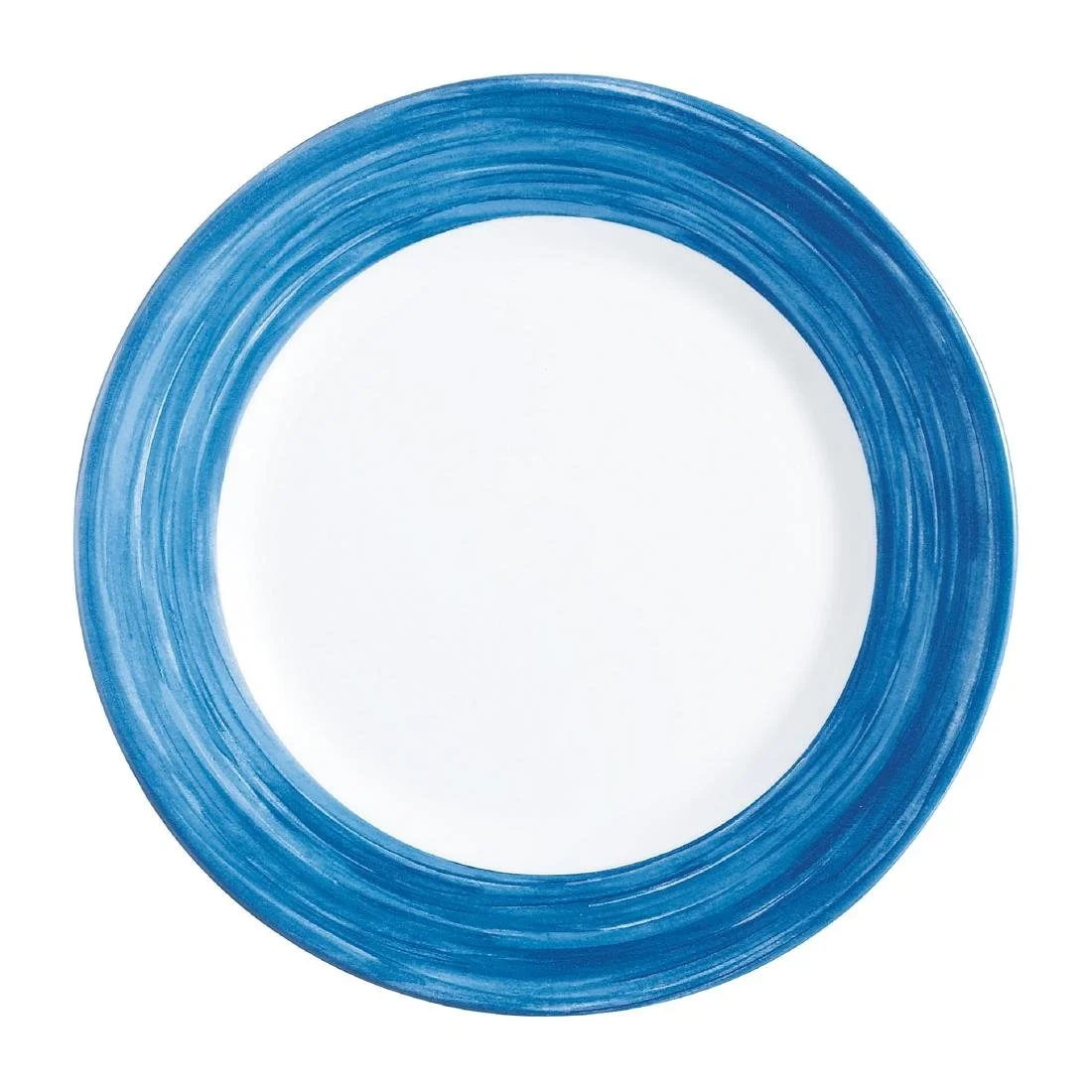 Arcoroc Brush Plates Blue Jean 252mm (12 Pack) - Image 1