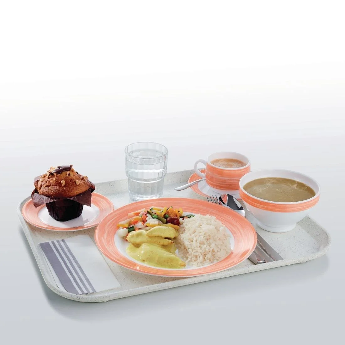 Arcoroc Brush Bowls Orange 120mm (36 Pack) - Image 4