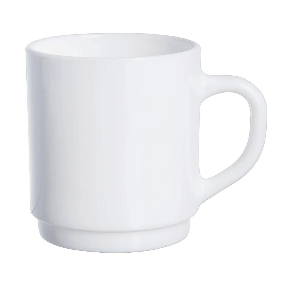 Luminarc Bock Stackable Mugs White 290ml (36 Pack) - Image 1