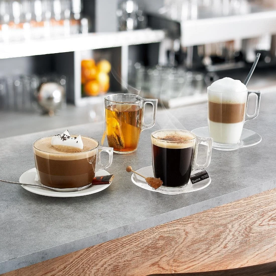 Luminarc Nuevo Voluto Mugs 250ml (6 Pack) - Image 4