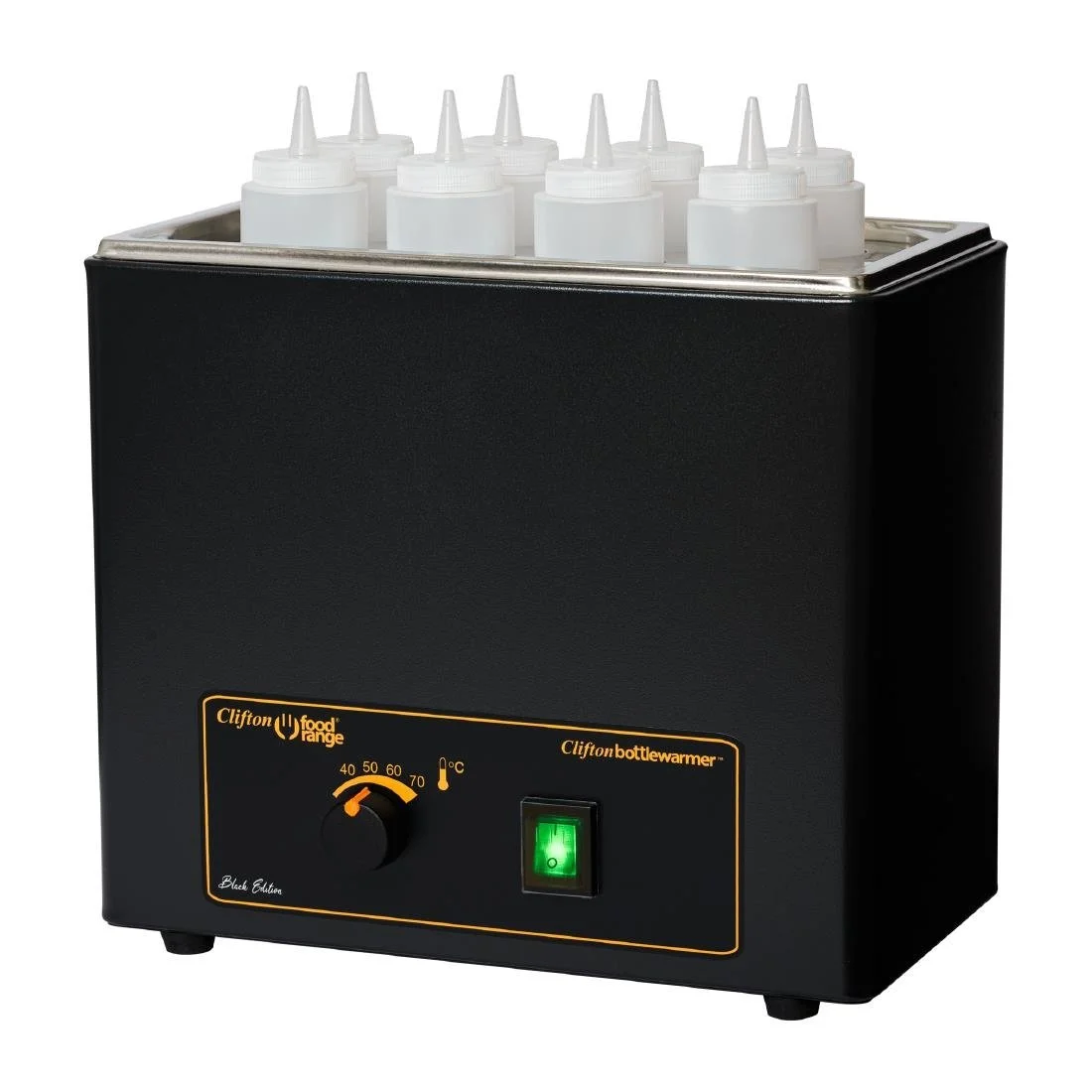 Clifton Sauce Bottle Warmer Black 4Ltr FLW4-B - Image 1