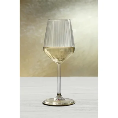 Royal Leerdam Carré Optics Wine Glasses 385ml (6 Pack) - Image 1