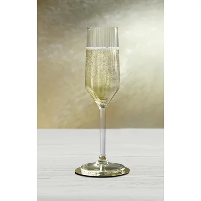 Royal Leerdam Carré Optics Flutes 225ml (6 Pack) - Image 1