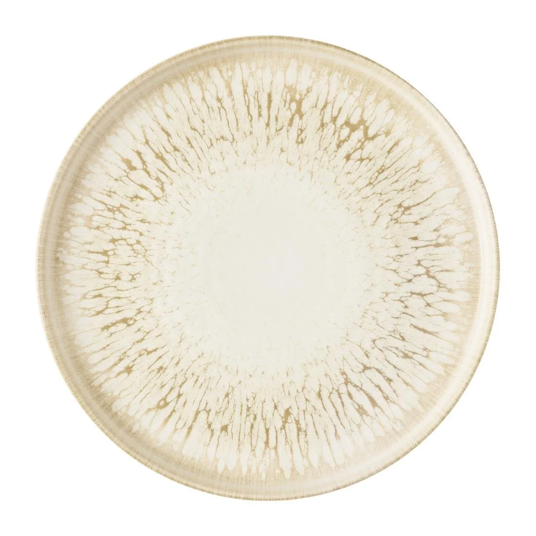 Churchill Inked Lumé Walled Plates Natural 260mm (6 Pack) - Image 1