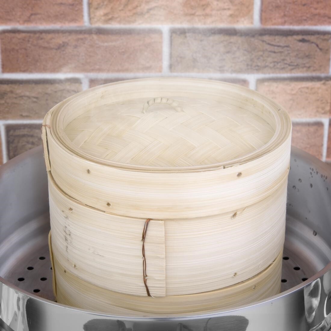 Vogue Bamboo Food Steamer 152mm