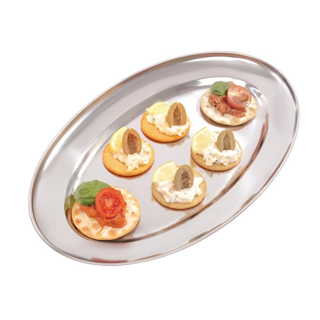 Oval Serving Tray 14in