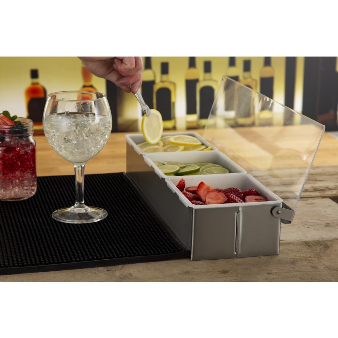 Vogue Condiment Dispenser 3 x 2 Pint