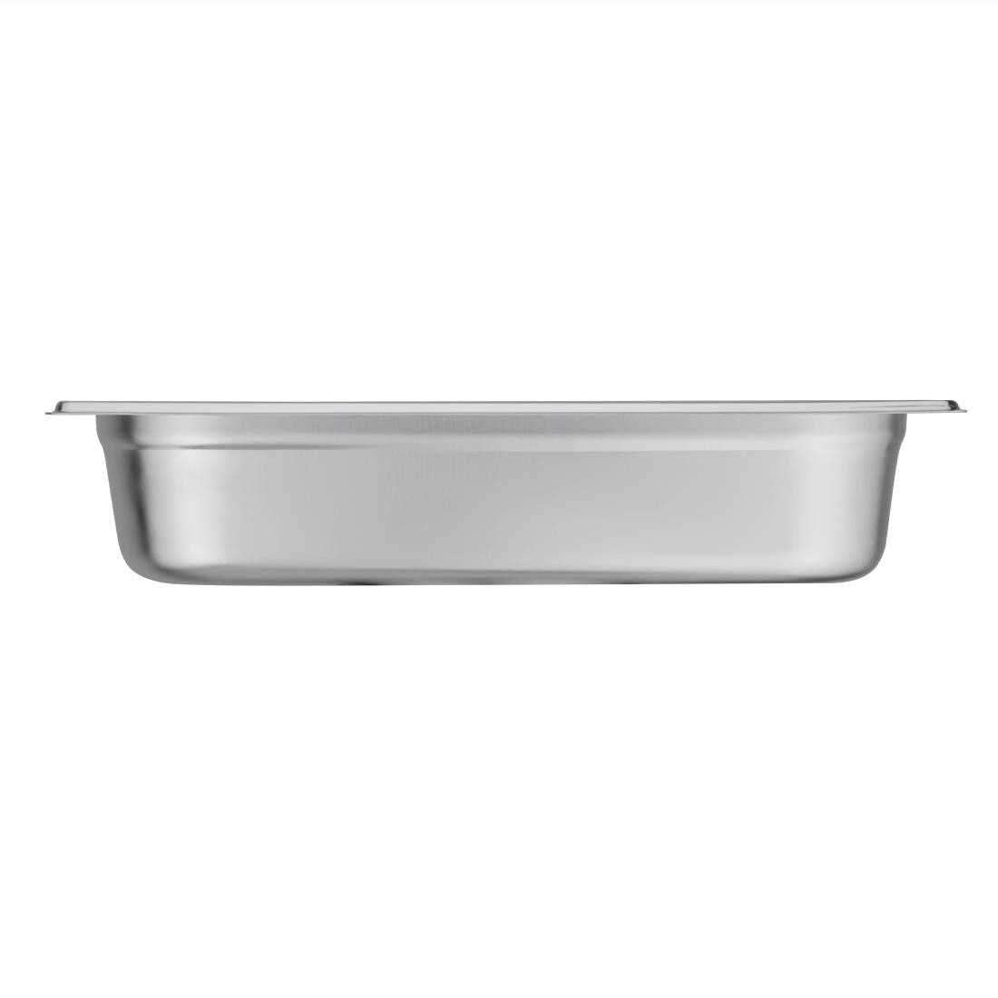 Vogue Stainless Steel 1/3 Gastronorm Pan 65mm